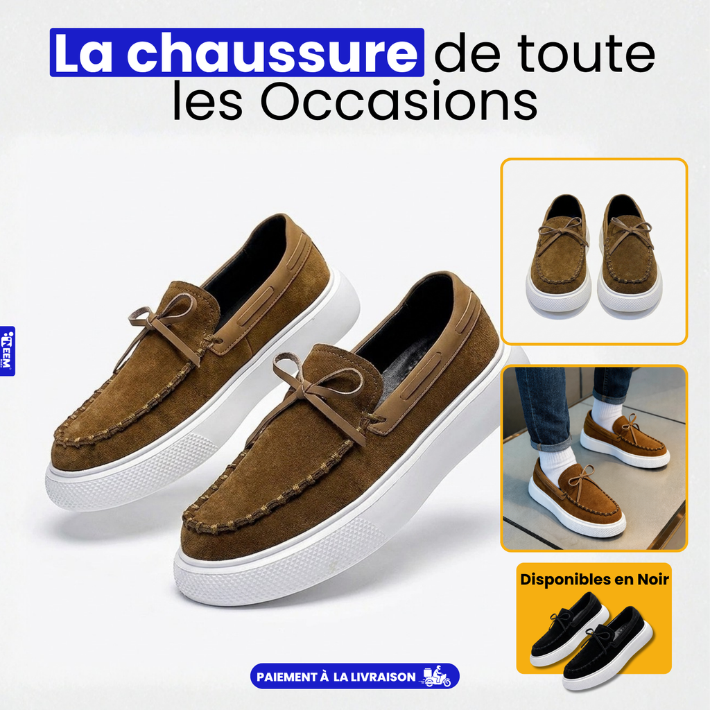 Mocassin Luxe Homme - Le style qui fait tourner les regards