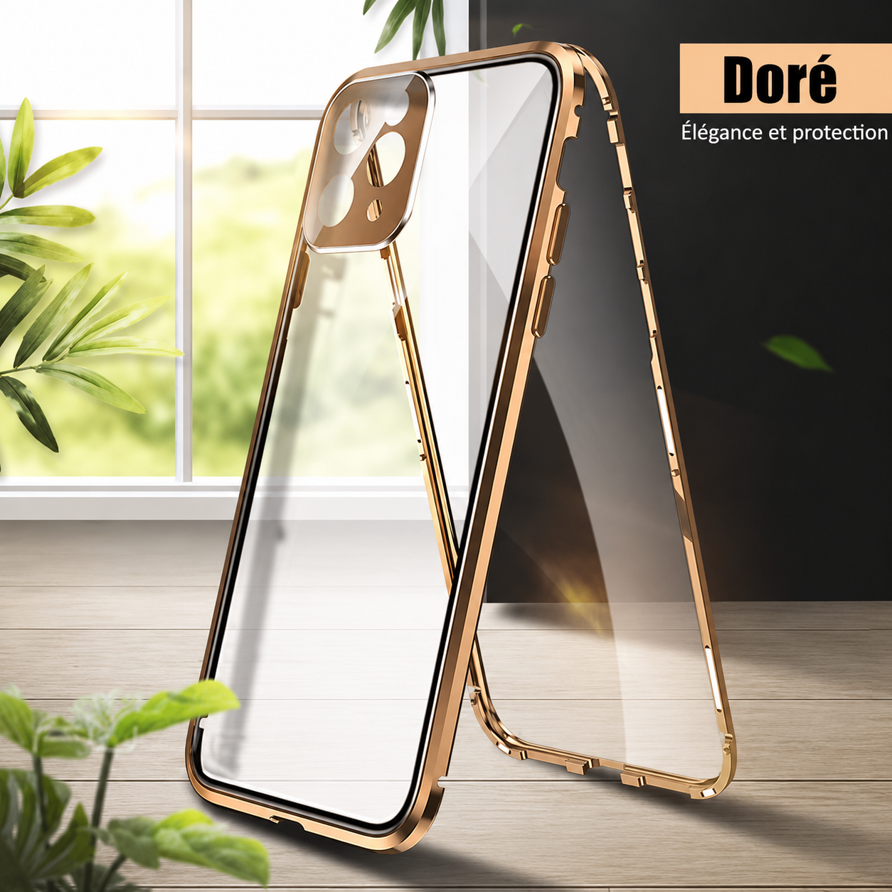 Coque Double Face Blindée 360° - Protection Totale iPhone & Samsung