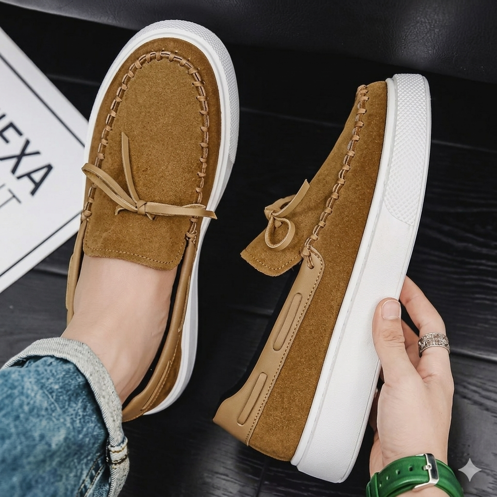 Mocassin Luxe Homme - Le style qui fait tourner les regards