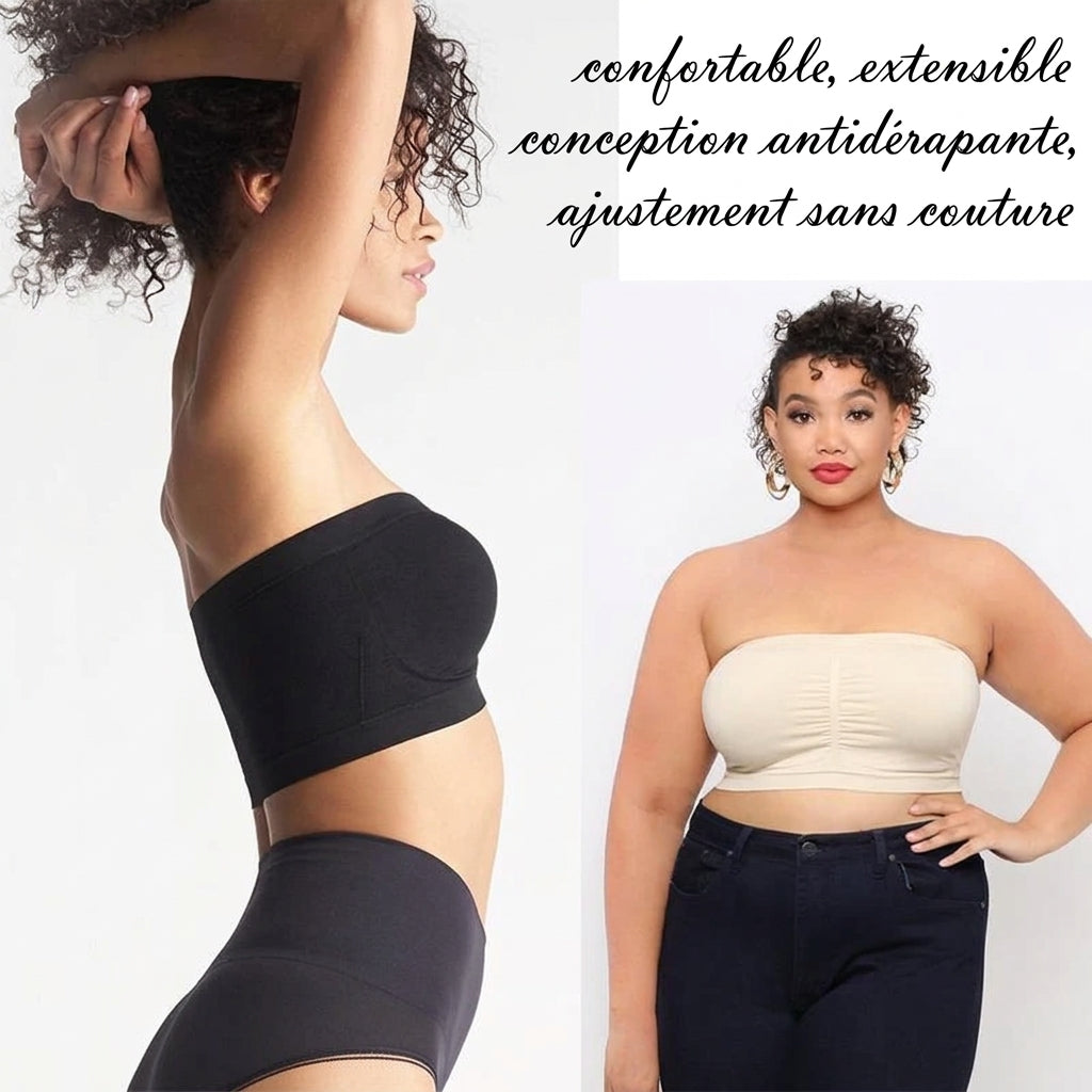 Soutien-gorge sans bretelles convertible PeauDouce