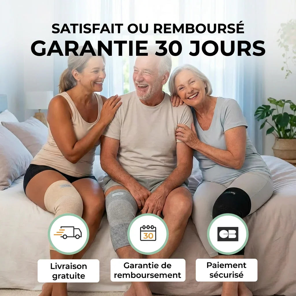 Genouillères de maintien en bambou