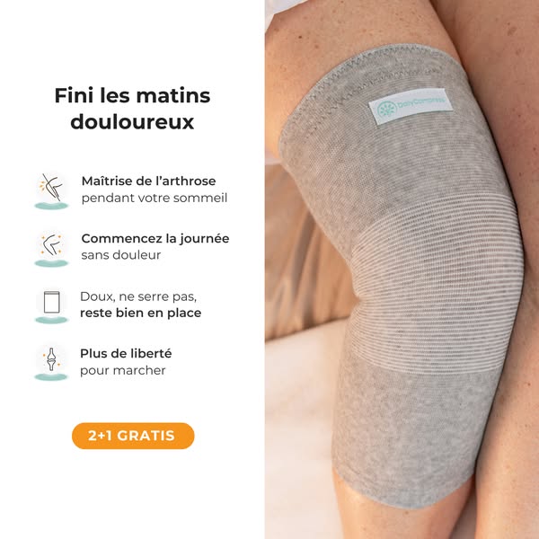 Genouillères de maintien en bambou