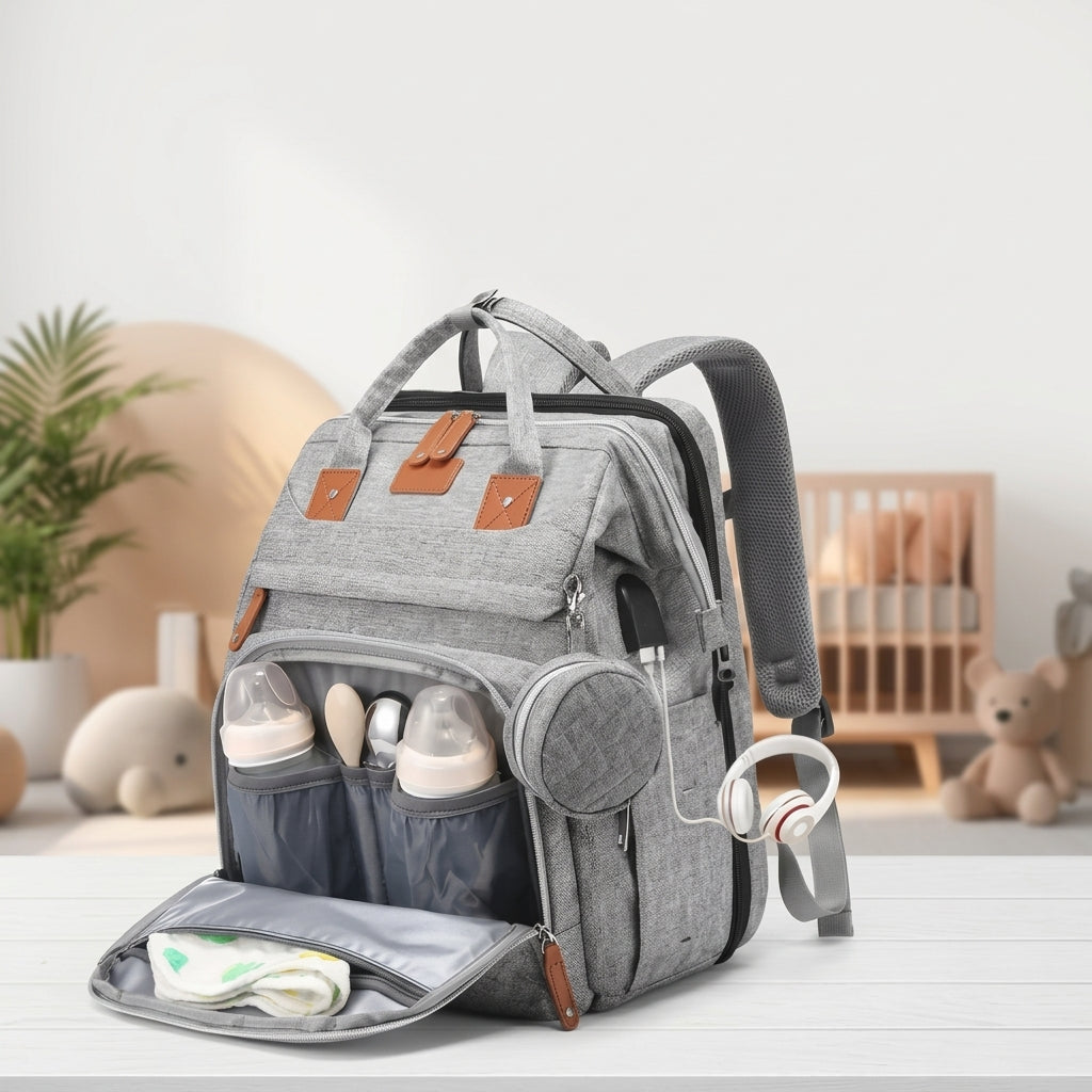 Sac à Langer Multifonction — Sac à Dos